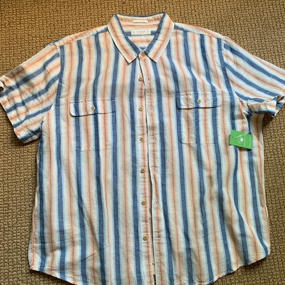 LUCKY BRAND button down short sleeve shirt - Picture 1 of 4